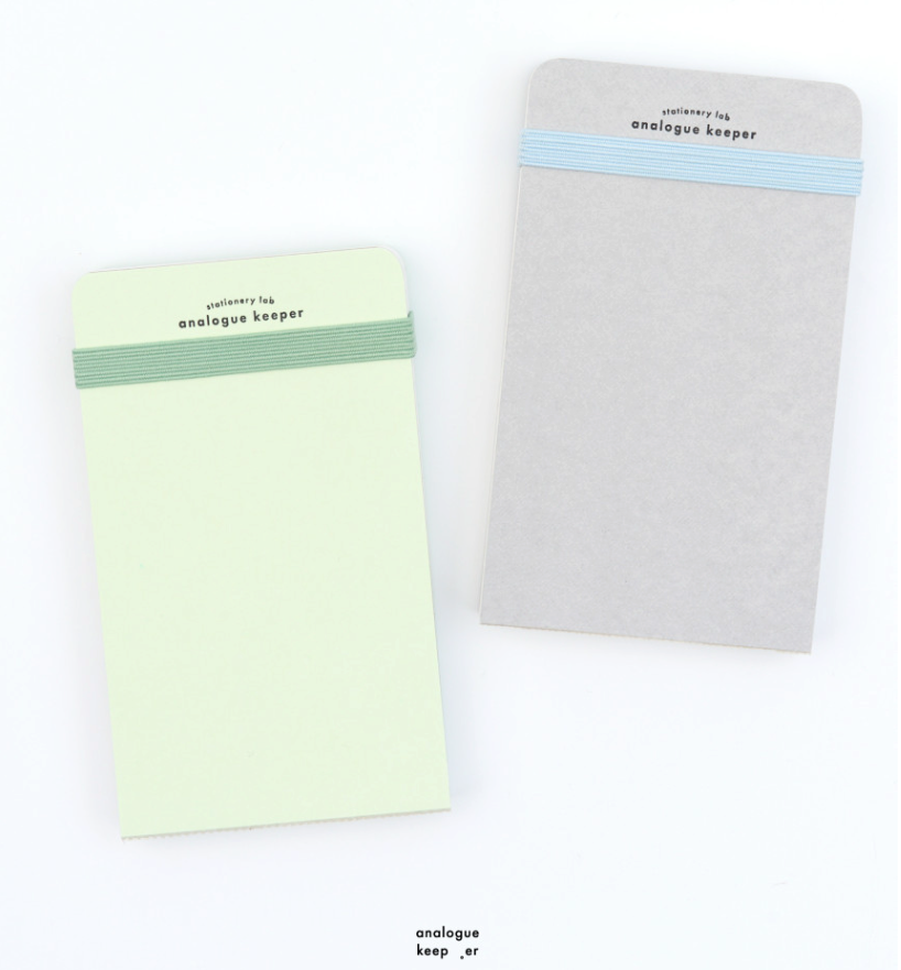 analogue keeper Handy Diary - squared, 2 colors