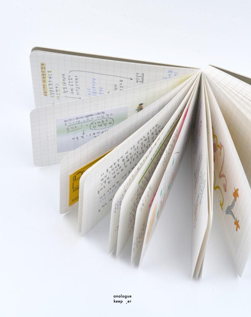 analogue keeper Handy Diary - squared, 2 colors