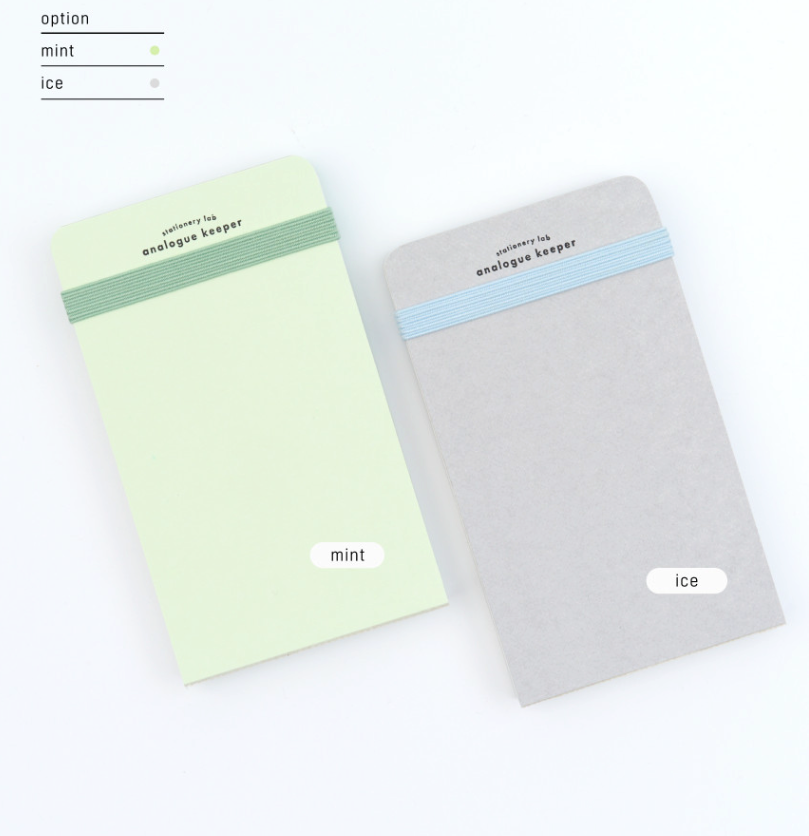 analogue keeper Handy Diary - squared, 2 colors
