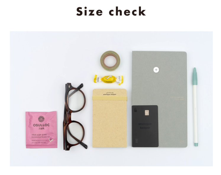 analogue keeper One-Year Handy Diary - undated, 3 colors