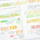 analogue keeper Colorchip Washi Tape - Spring
