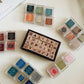 a kind of café Rubber Stamp Set - The A to Z, Alphabetic Rubber Stamp Set, 28pcs