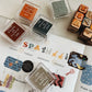 a kind of café Rubber Stamp Set - The A to Z, Alphabetic Rubber Stamp Set, 28pcs