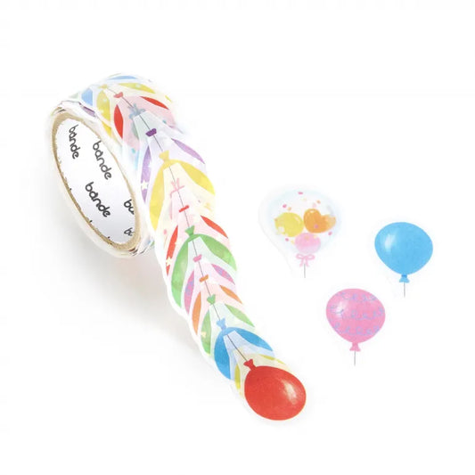 Bande Washi Tape Sticker Roll - Air Balloon