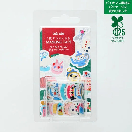 Bande Sticker Roll Set - Alice's Tea Party