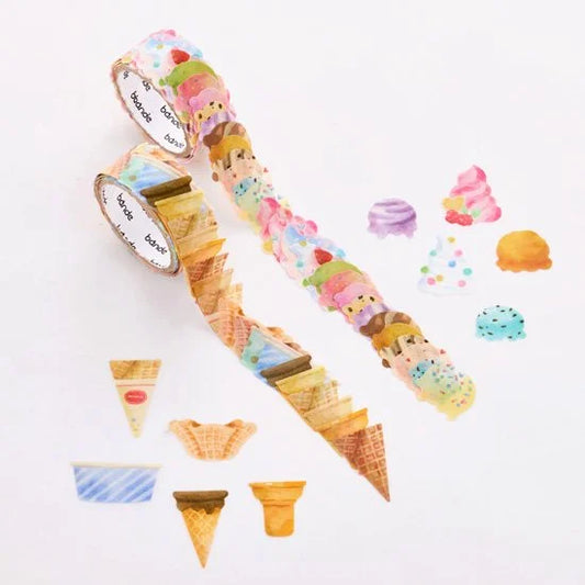 Bande Sticker Roll Set - Ice Cream Shop