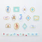 Bande Washi Tape Sticker Roll Set - Forest Photo Gallery