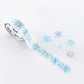 Bande Washi Tape Sticker Roll - Snowflake