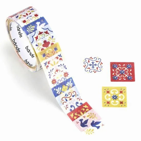 Bande Washi Tape Sticker Roll - Tile Fairy Tale