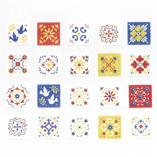 Bande Washi Tape Sticker Roll - Tile Fairy Tale