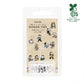 Bande Washi Tape Sticker Roll - People Who Live in a Planner - A Perfect Day for a Café