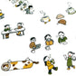 Bande Washi Tape Sticker Roll - People Who Live in a Planner - A Perfect Day for a Café