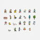 Bande Washi Tape Sticker Roll - People Who Live in a Planner - A Perfect Day for a Walk