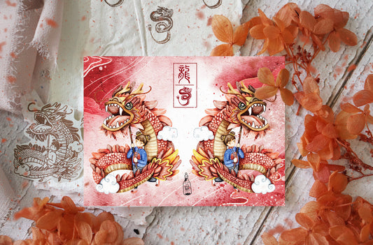 Black Milk Project "Dragon Dance" Mini Sticker Sheet, 2024 Limited Edition