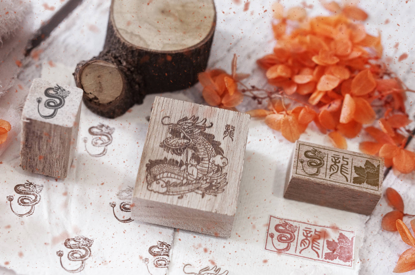 Black Milk Project Dragon Dance Rubber Stamp, 2024 Limited Edition
