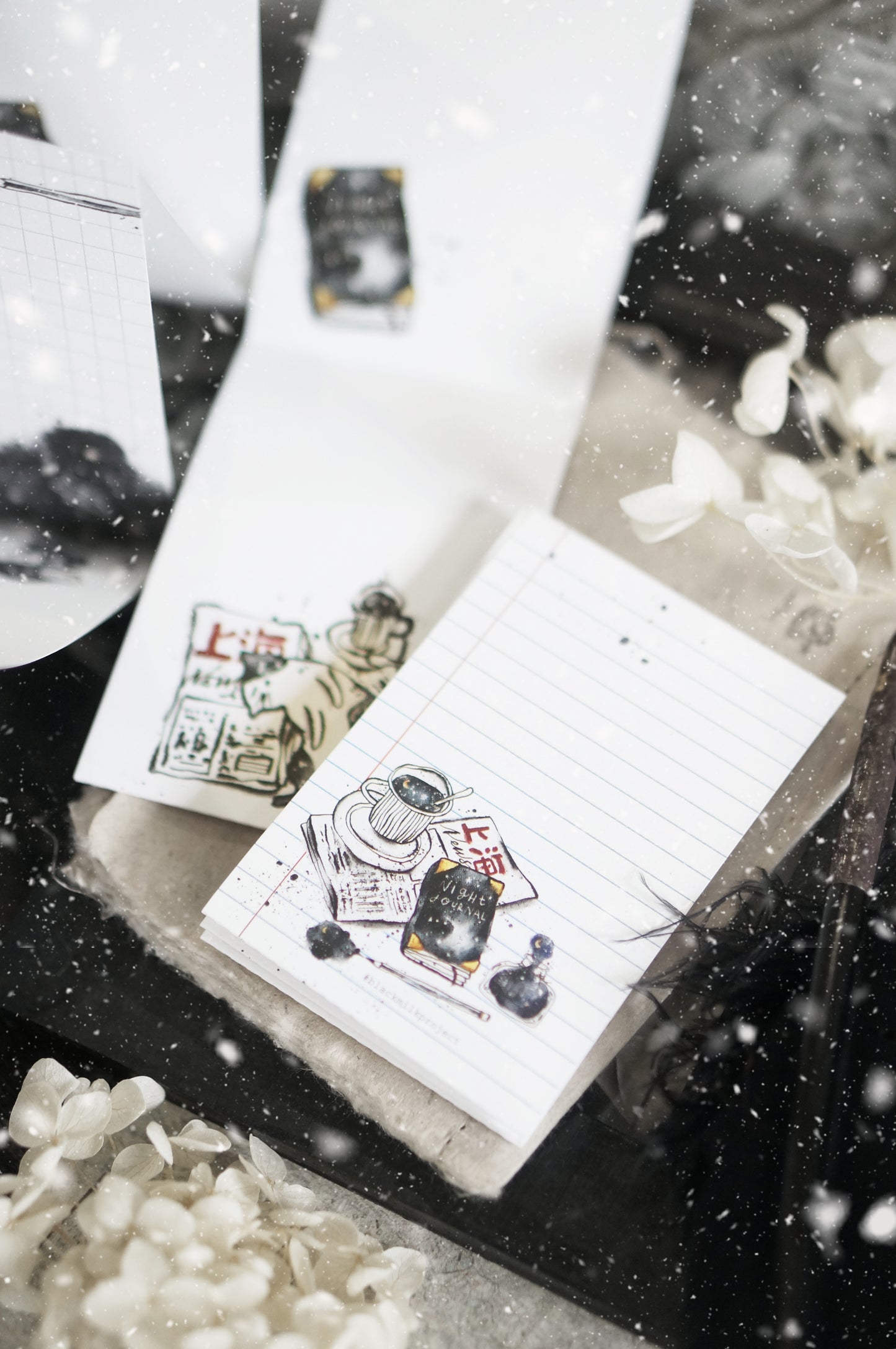 Black Milk Project "Notes in the Night" Perforated Memo Sheets