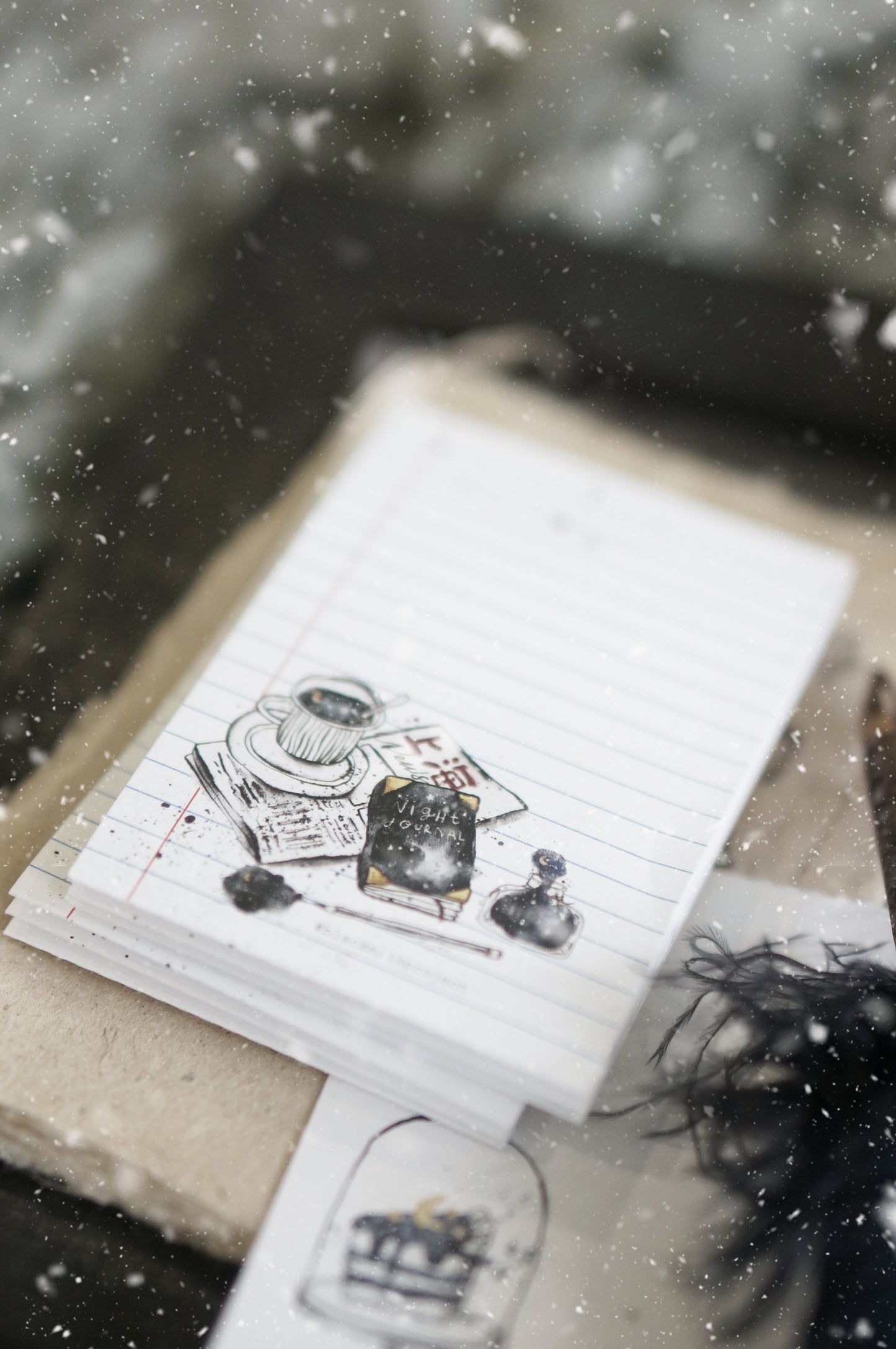 Black Milk Project "Notes in the Night" Perforated Memo Sheets