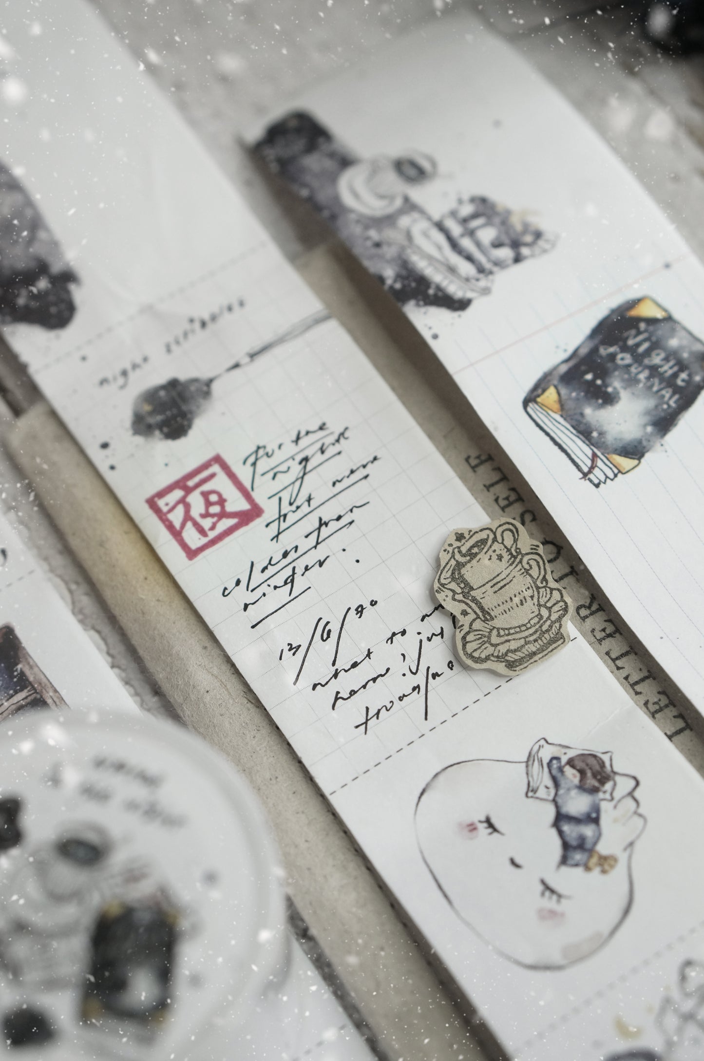 Black Milk Project "Notes in the Night" Writable Memo Roll