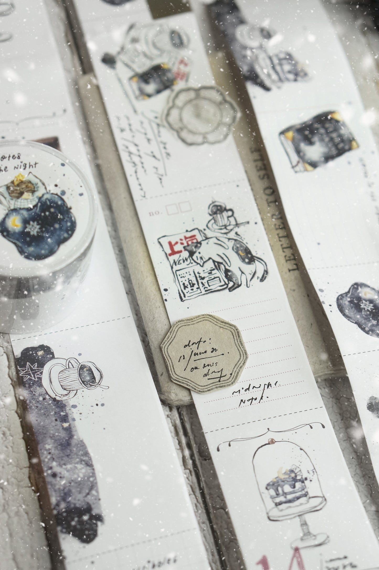 Black Milk Project "Notes in the Night" Writable Memo Roll