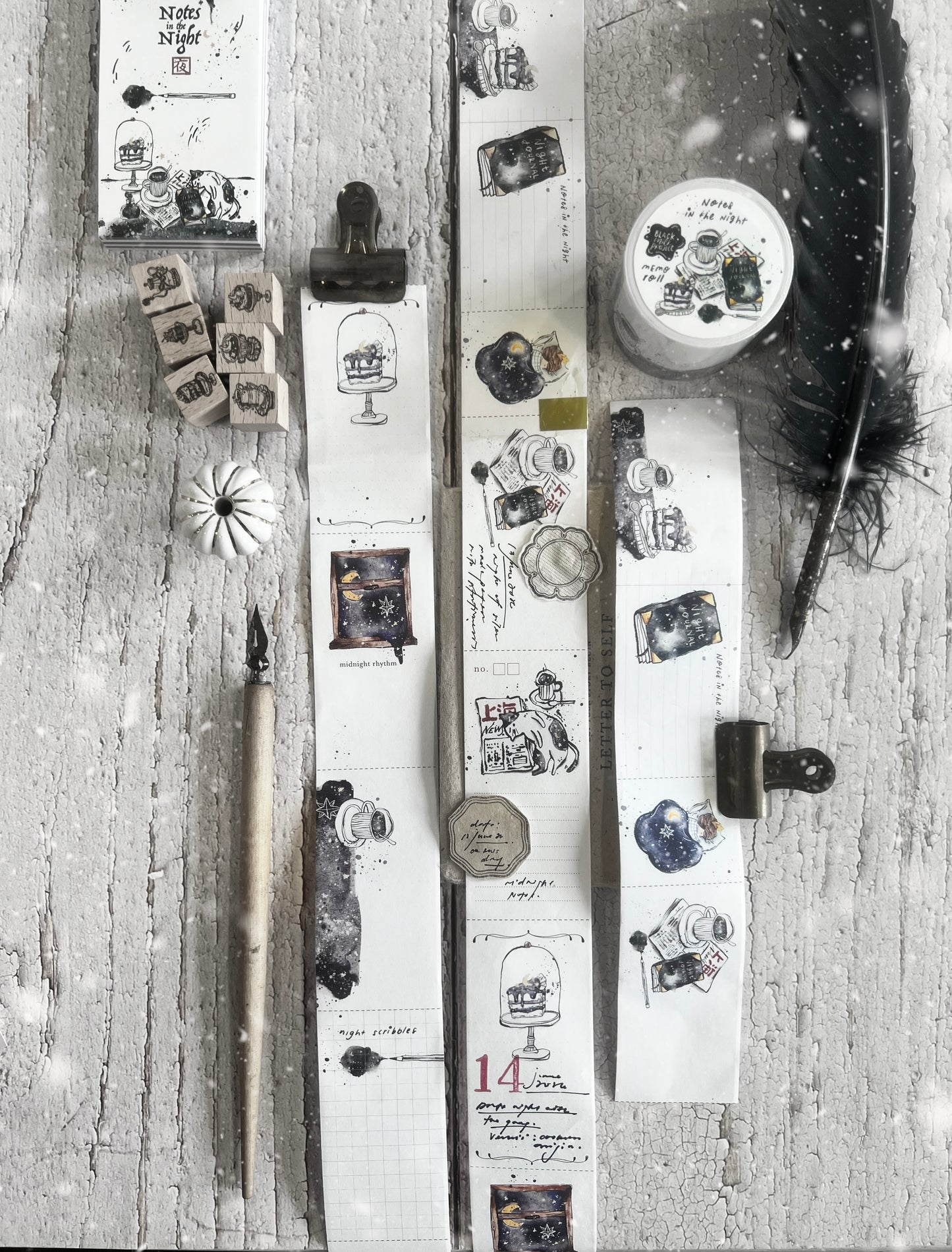 Black Milk Project "Notes in the Night" Writable Memo Roll
