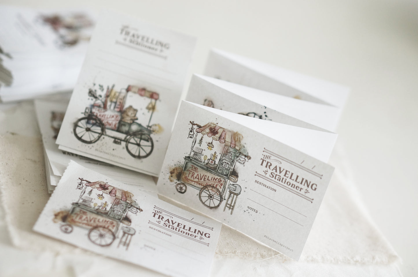 Black Milk Project "Traveling Stationer" Perforated Memo Sheets