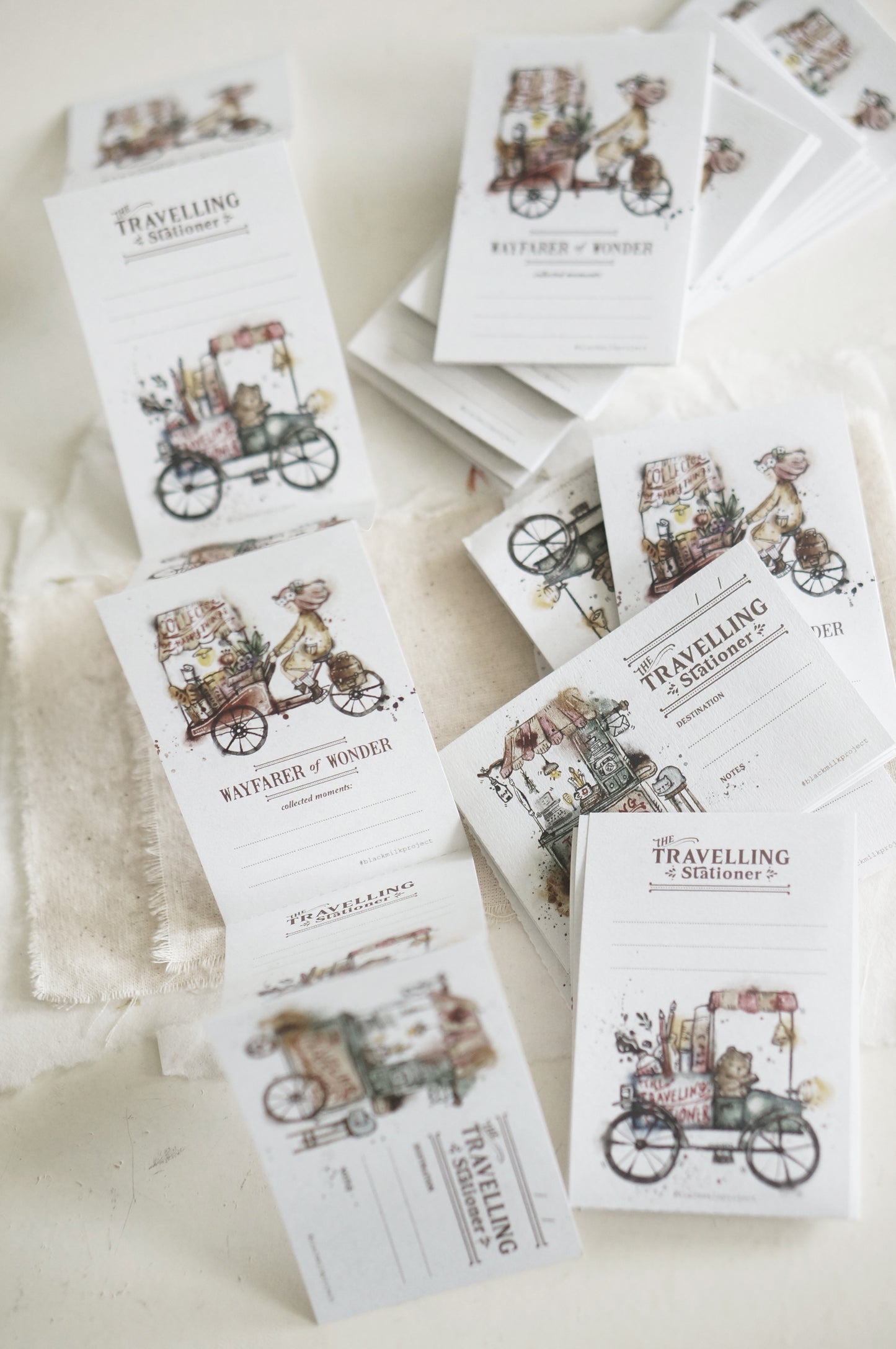 Black Milk Project "Traveling Stationer" Perforated Memo Sheets