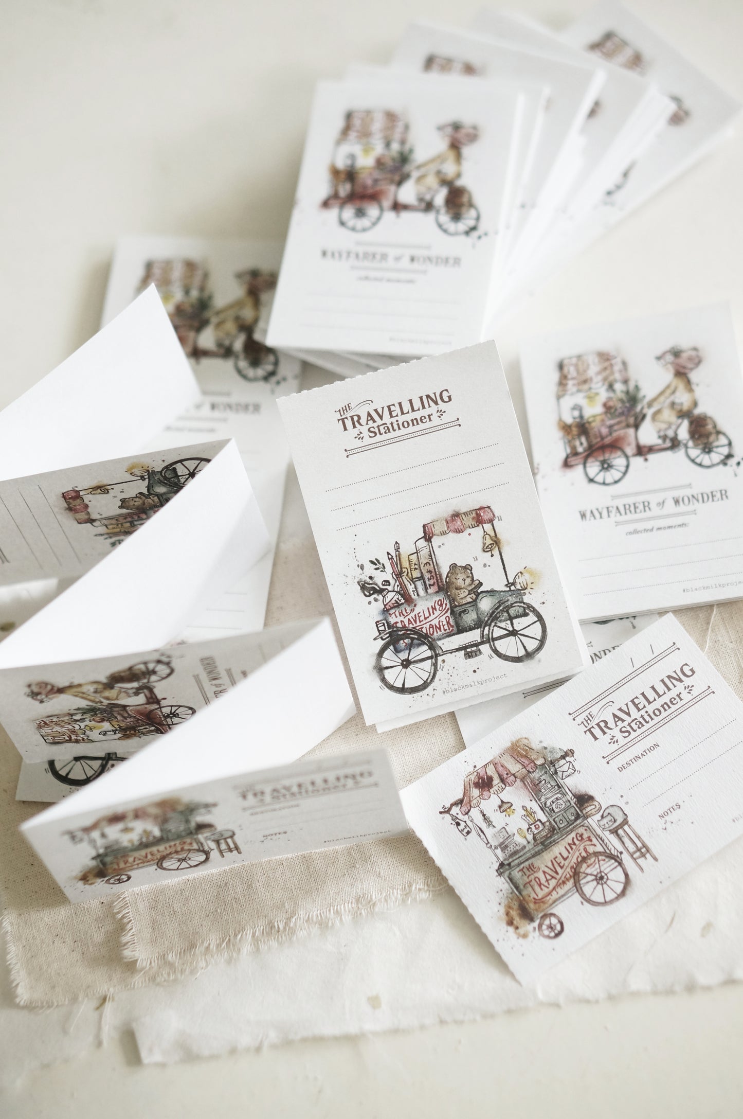 Black Milk Project "Traveling Stationer" Perforated Memo Sheets