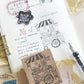 Black Milk Project "Traveling Stationer" Series Rubber Stamp - Stationery Cart