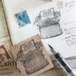Black Milk Project "Traveling Stationer" Series Rubber Stamp - Typewriter