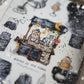 Black Milk Project "Notes in the Night" Midnight Patisserie Washi Sticker Sheet