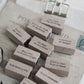 Black Milk Project Mini Rubber Stamp - Pages of Me - Words I