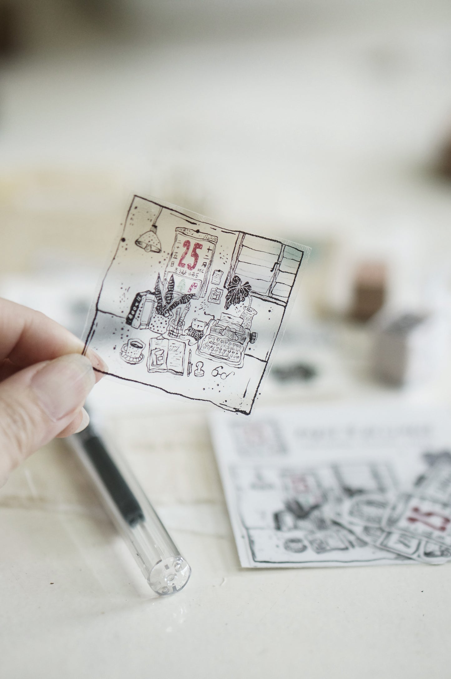 Black Milk Project "Pages in December" Sticker Set