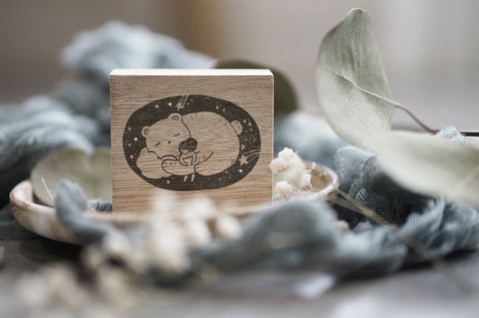 Black Milk Project "Dream" Series Rubber Stamp - Bear Hug