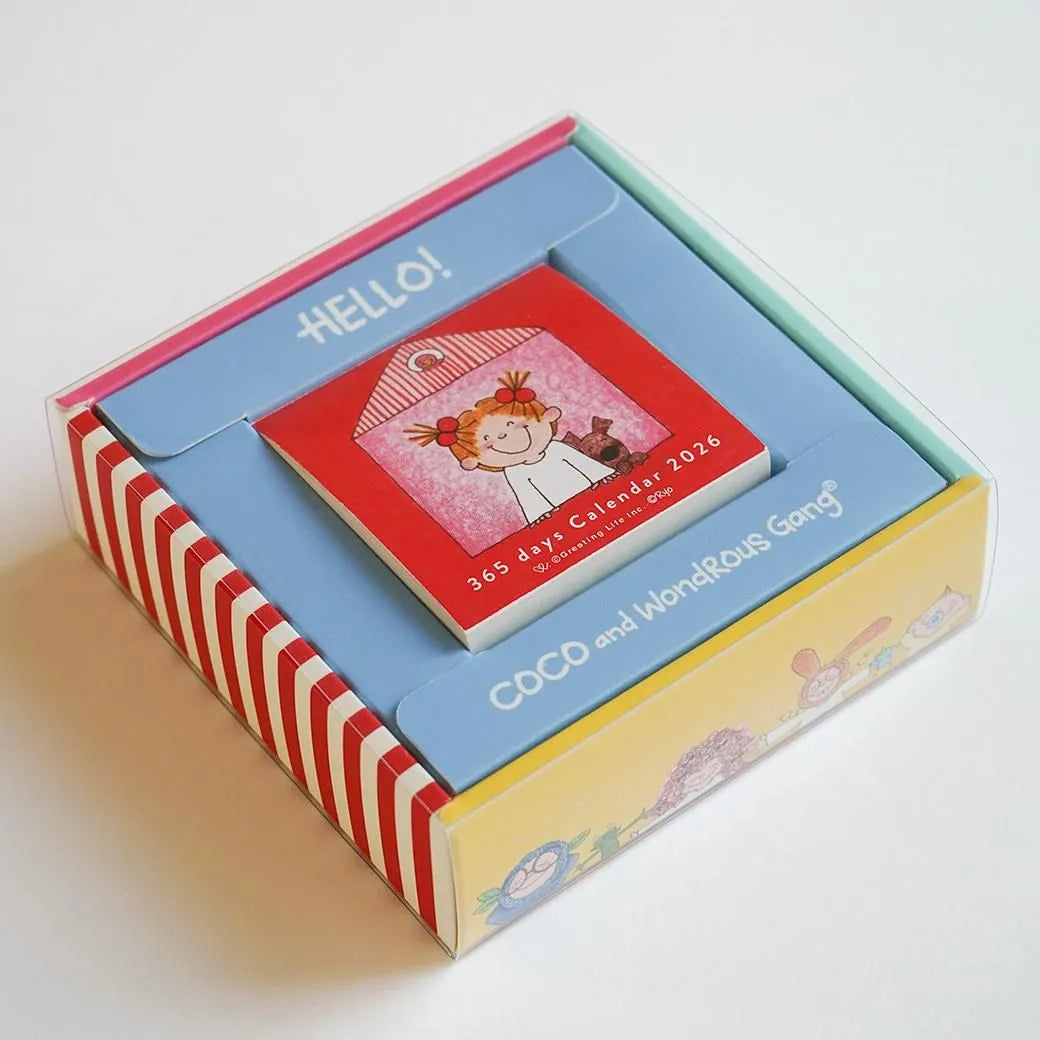 Greeting Life Coco-Chan 2026 Color Tear-off Daily Calendar