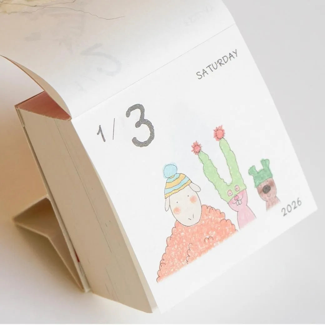 Greeting Life Coco-Chan 2026 Color Tear-off Daily Calendar