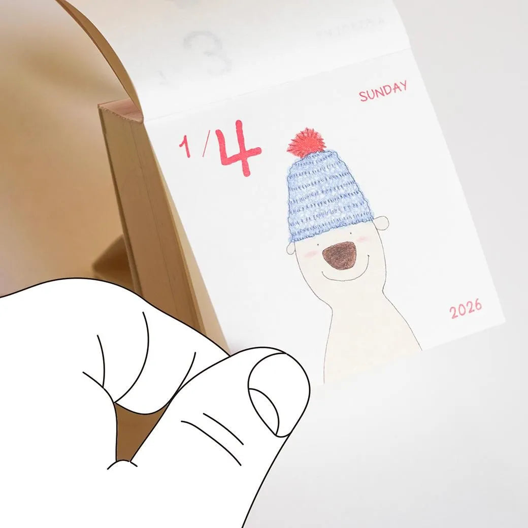 Greeting Life Coco-Chan 2026 Color Tear-off Daily Calendar