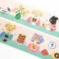 cozyca products x Aiko Fukawa Gold Foil Washi Tape - snack time