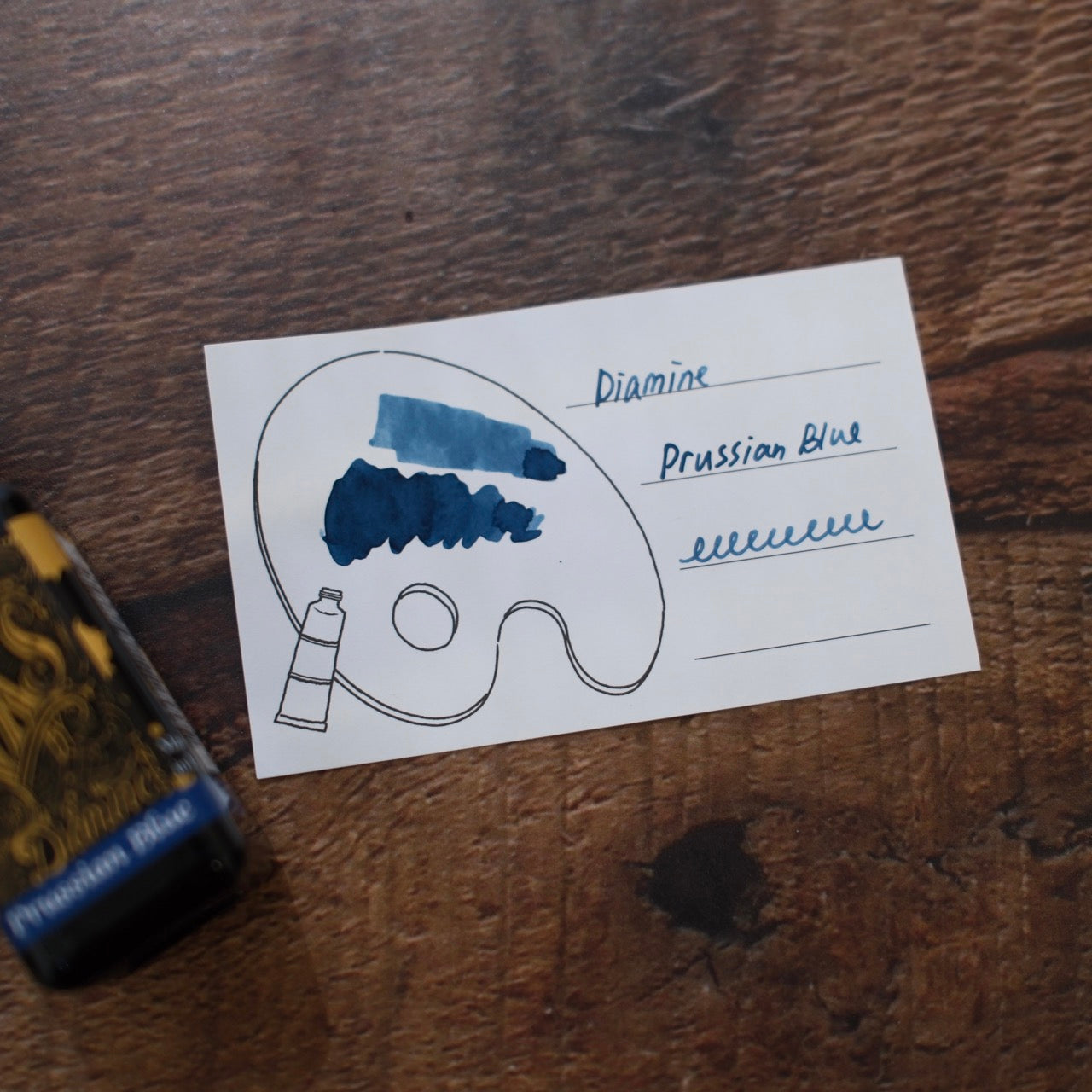 Diamine 30ml Bottled Ink - Prussian Blue
