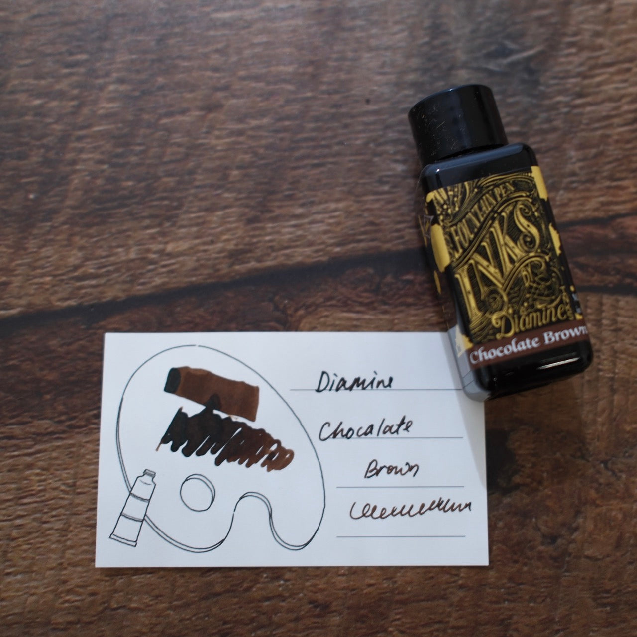 Diamine 30ml Bottled Ink - Chocolate Brown