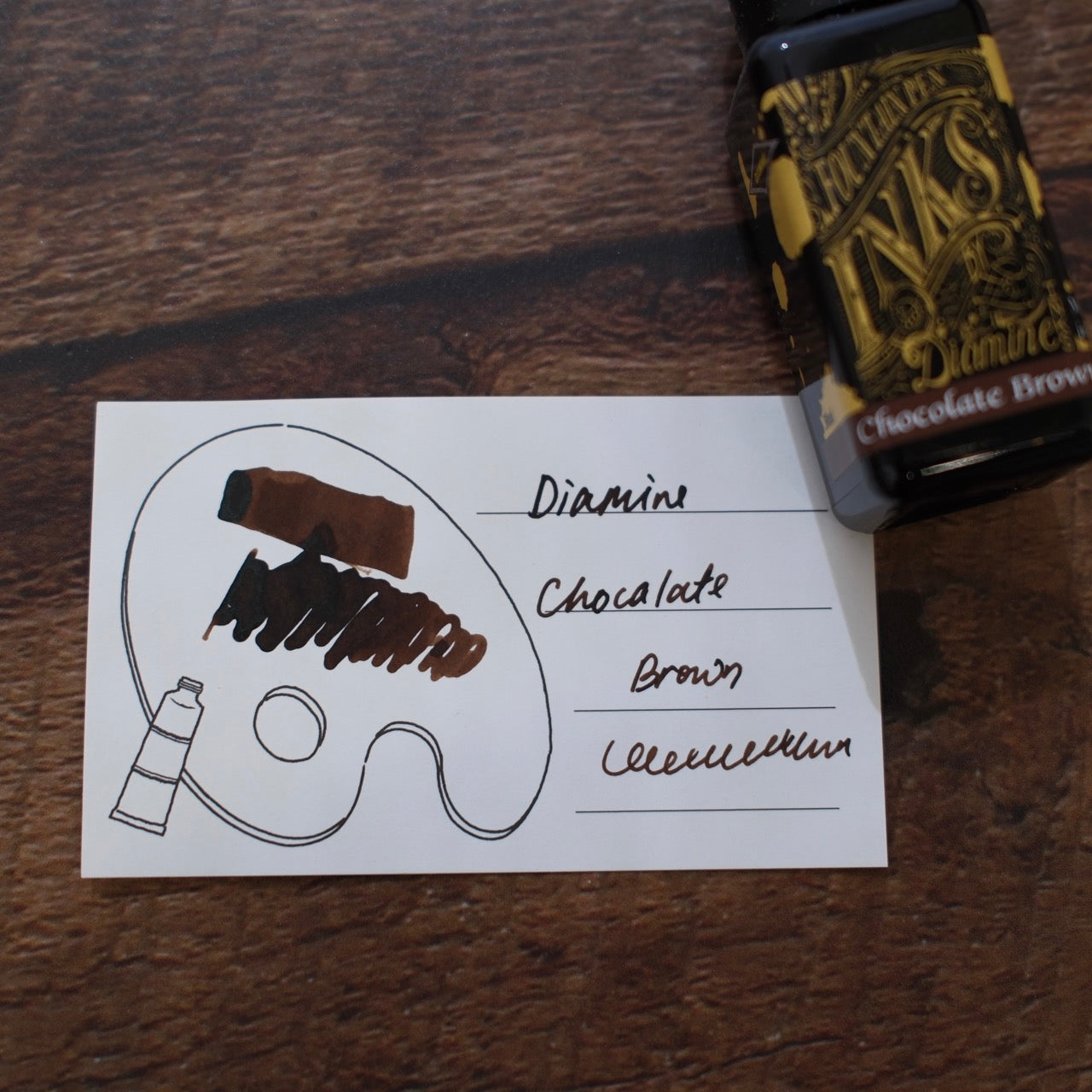 Diamine 30ml Bottled Ink - Chocolate Brown