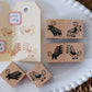 Eileen Tai Rubber Stamp - Clip-Clop, 2 designs