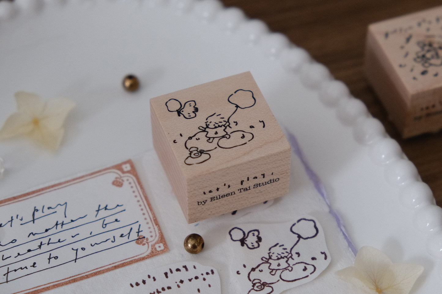 Eileen Tai Rubber Stamp - Let's Play, 6 Designs