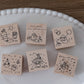Eileen Tai Rubber Stamp - Let's Play, 6 Designs