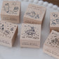 Eileen Tai Rubber Stamp - Let's Play, 6 Designs