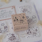 Eileen Tai Rubber Stamp - Let's Play, 6 Designs