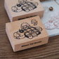 Eileen Tai Rubber Stamp - Sleep Horse & Girl