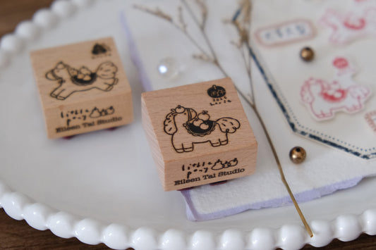 Eileen Tai Rubber Stamp - Year of Horse 2026, 2 designs