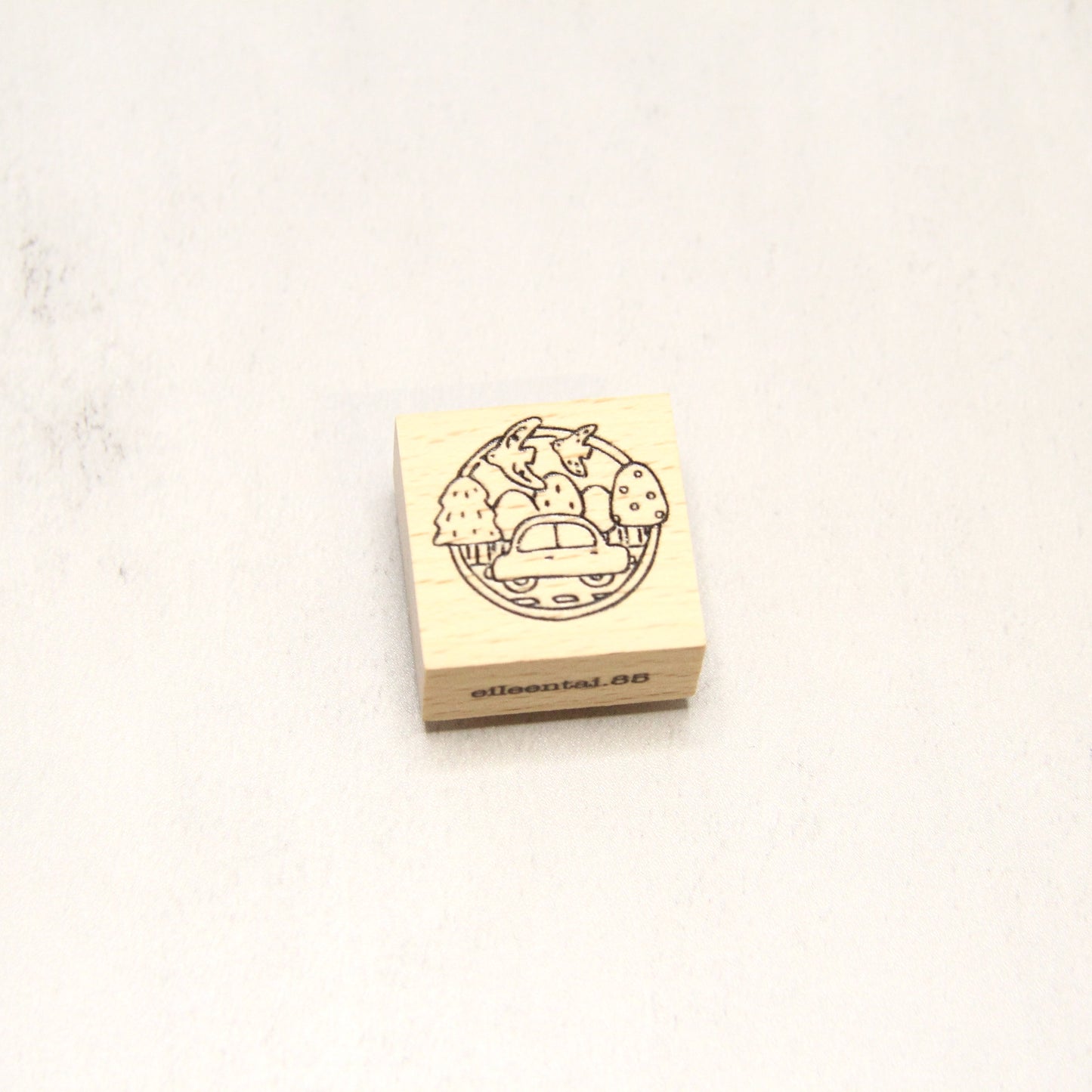 Eileen Tai Rubber Stamp - Let's Go Collection