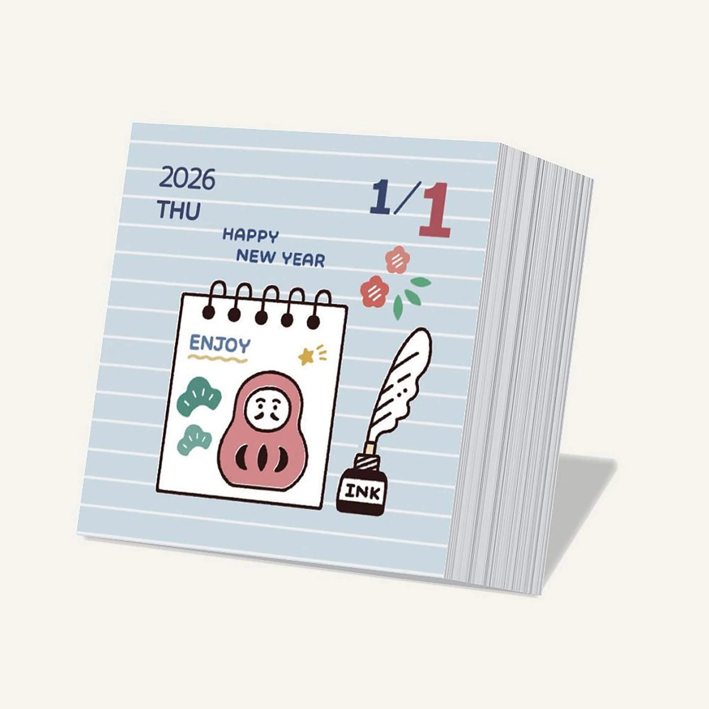 eric small things 2026 Color Tear-off Daily Calendar