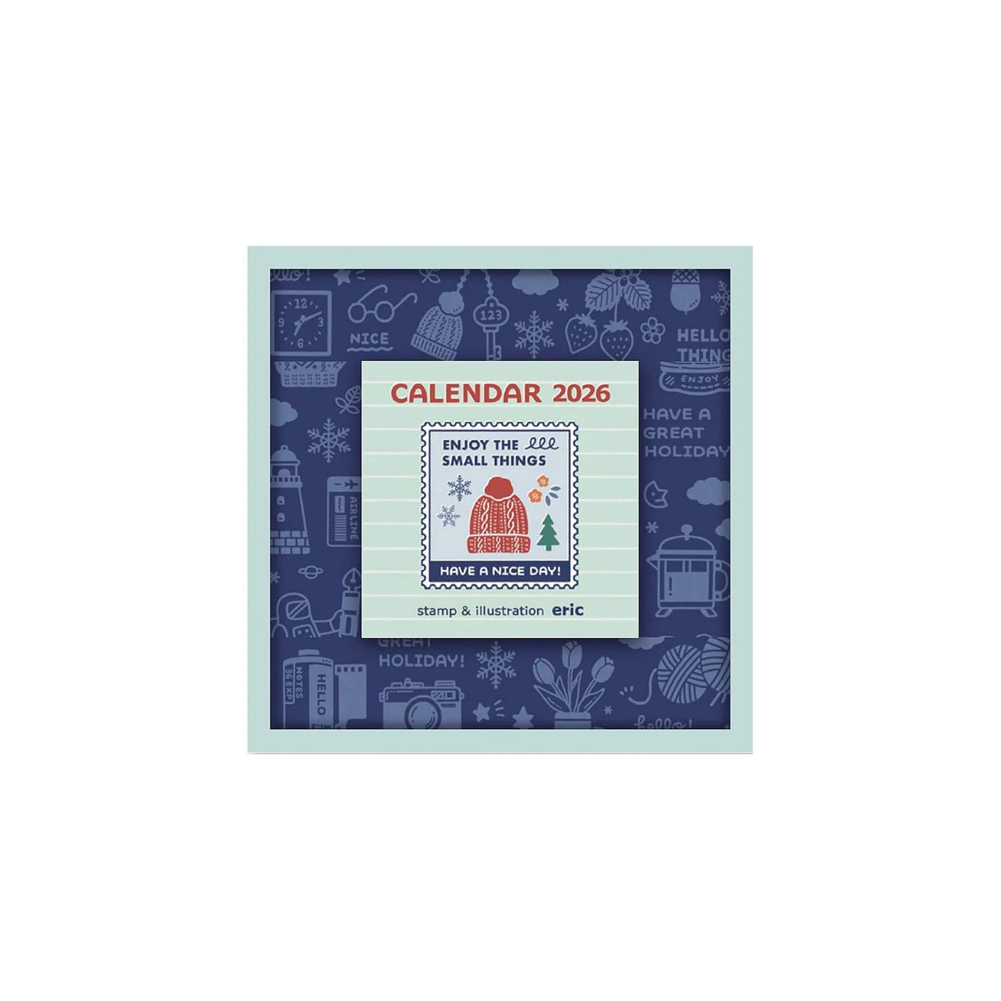 eric small things 2026 Color Tear-off Daily Calendar